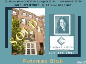 Potomac Club Realtor, 15189 Lancashire Dr #356